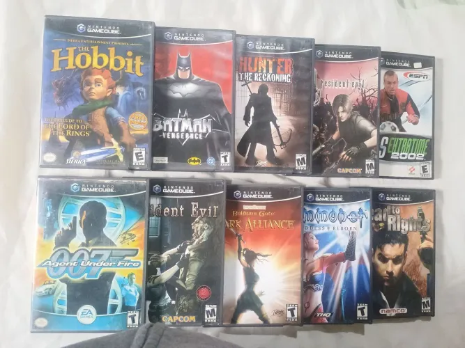 Jogos Nintendo GameCube- originais Leia a descrição obg.