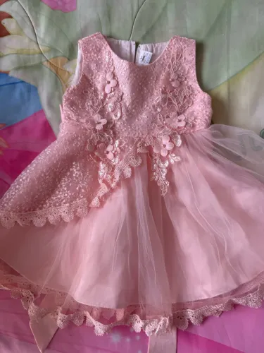 Vestido infantil menina festa luxo
