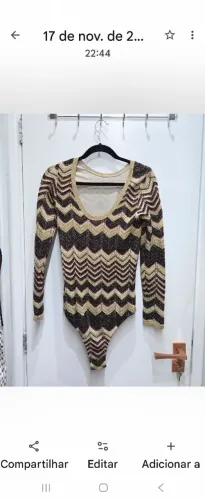 Body Maria Filó M R$ 25