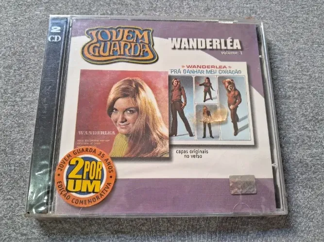 Cd duplo Wanderléa lacrado Jovem Guarda 35 anos Volume 3
