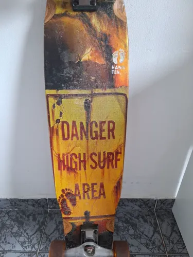 Skate Hang Ten Longboard Old school - Aceito Cartão