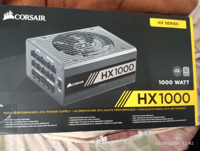 Fonte de poder Corsair HX1000