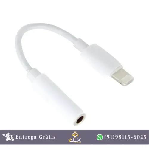 Adaptador Iphone Lightning para P2 Fêmea - Adap0072 Storm *ENTREGA GRÁTIS*
