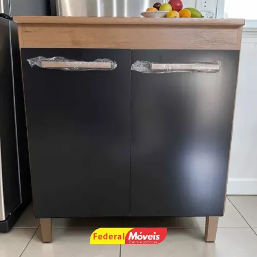 Balcão 2P Tampo Fechado 72 cm - Super Oferta!
