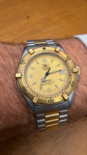Tag Heuer 2000 two tone