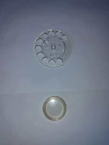 Disco de Acrílico para Telefone GTE década 70.