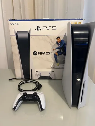 PS5 FAT COM LEITOR DE DISCO + EA FC 26