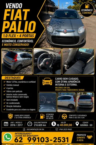 Fiat Palio Attractive 1.0 EVO Fire Flex 8V 5P 2017