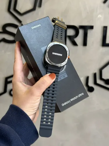 * Galaxy Watch Ultra Titânio Prata GPS + Celular - 47mm (Completo)