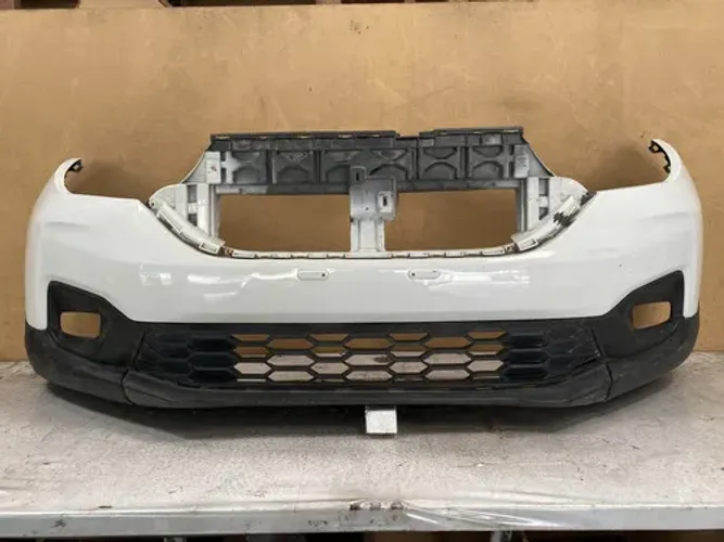 Para Choque Dianteiro Fiat Strada 2020 2021 26011609 Branco