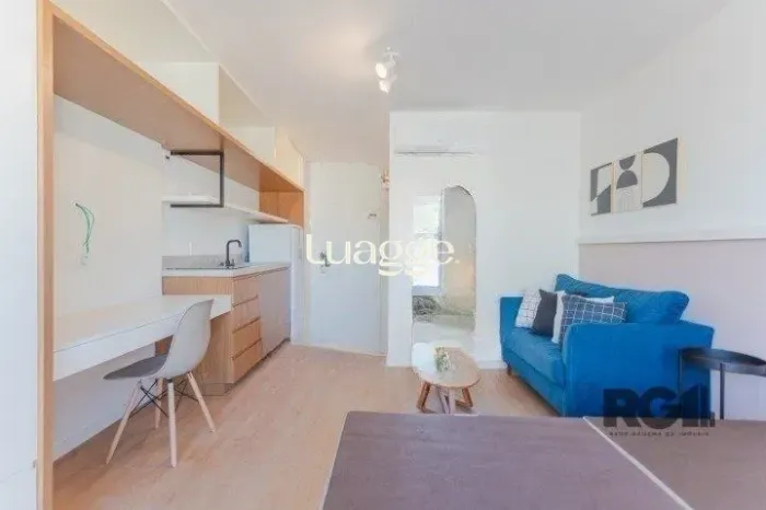APARTAMENTO/STUDIO PARA LOCAÇÃO NO BAIRRO AUXILIADORA - MOBILIADO