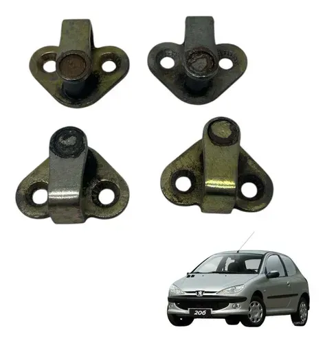 Kit Batente Da Porta Peugeot 206 2005 2006 2007 2008 (usado)