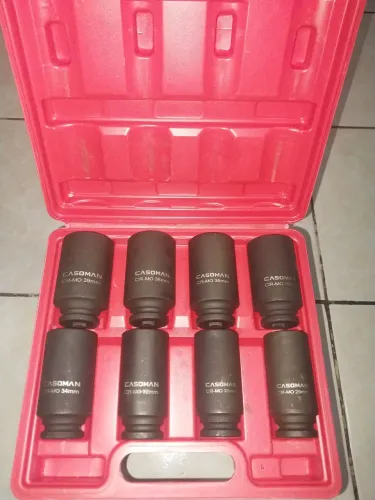 Jogo de soquete de impacto profundos da Marca CASOMAN
