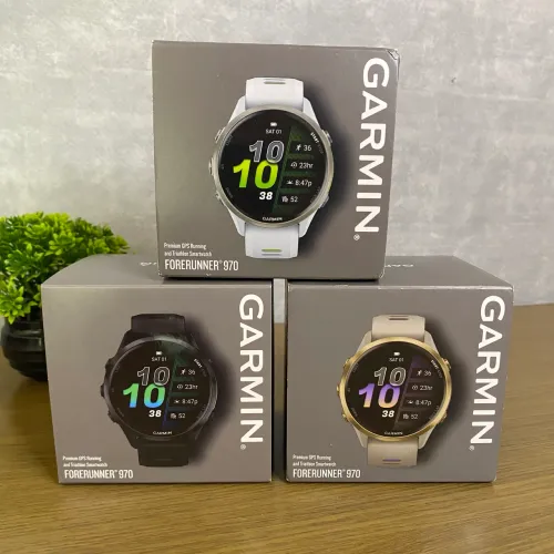 Relógio Garmin Forerunner 970 Amoled Novo Garantia 12 Meses