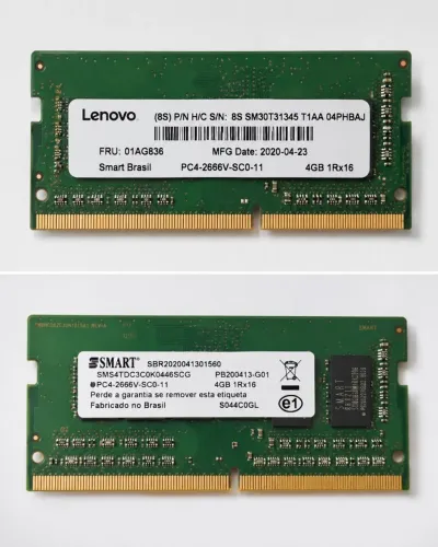 Memória RAM 4GB DDR4 2666MHZ