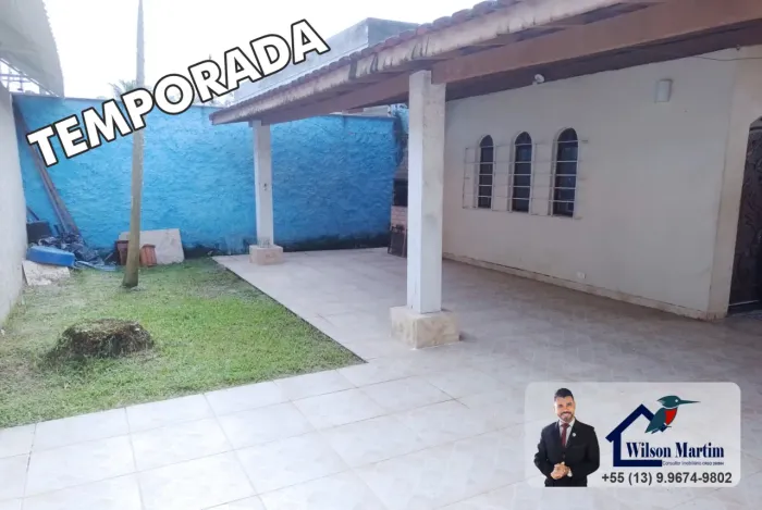 Casa para aluguel com 120 metros quadrados com 2 quartos em Vista Linda - Bertioga - SP