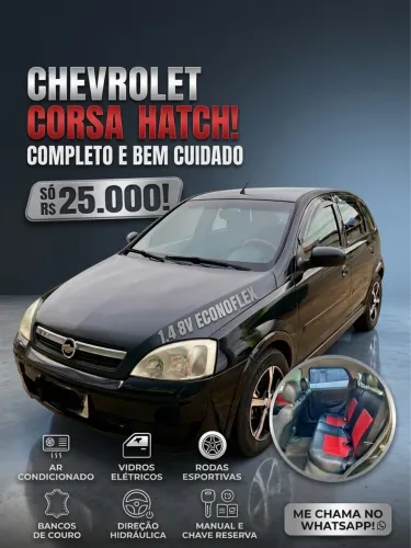 Chevrolet Corsa Hat. Maxx 1.4 8V Econoflex 5P 2008