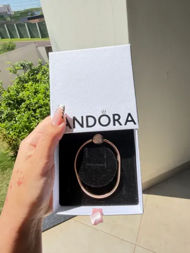 Pandora Ouro Rose ORIGINAL