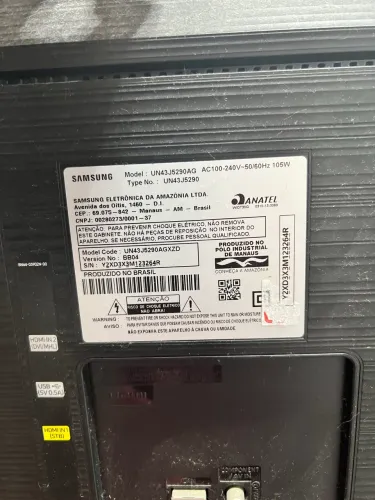 Tv Samsung 43 polegadas com defeito