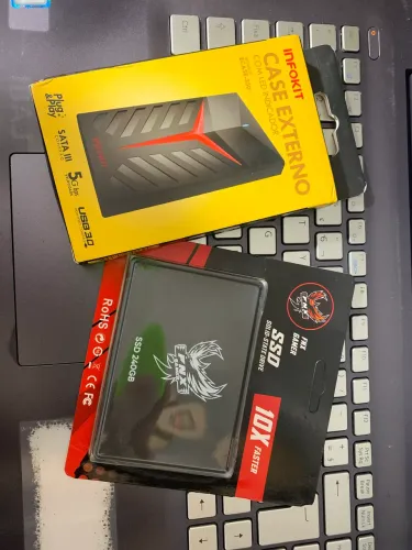 Kit para upgrade de notebook