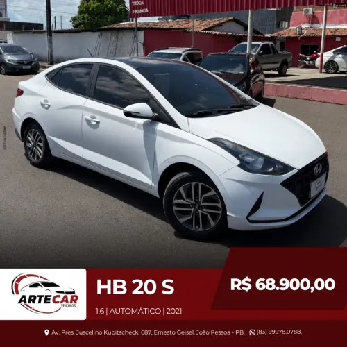 Hyundai HB20S Vision 1.6 Flex 16V AUT 2021