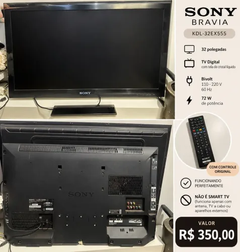 Vendo tv Sony 32?
