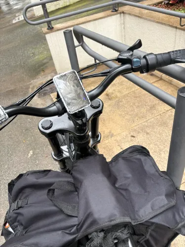 Bicicleta eletrônica v8s