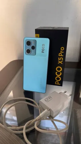 Poco X5 PRO Lindo na cor AZUL 