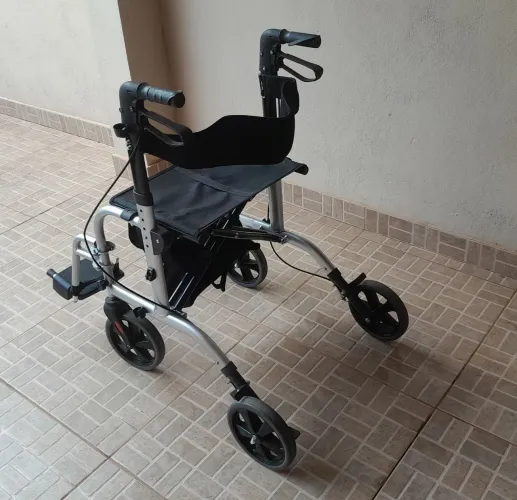 Cadeira de rodas andador 2X1 Mobil saúde