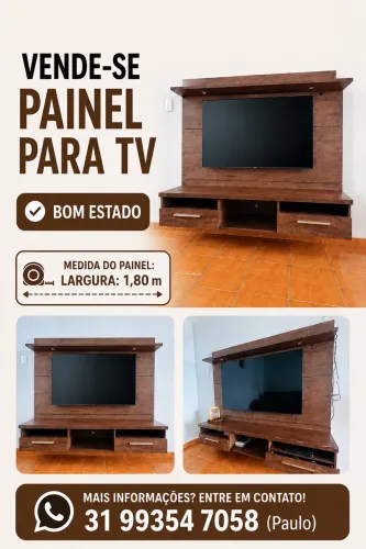 Rack com painel