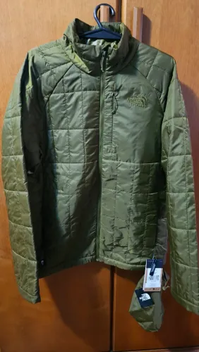 jaqueta the north face circaloft verde m original nova