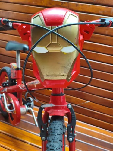 Bicicleta Mountain Bike Infantil Bike Aro 16 nylon com Rodinhas