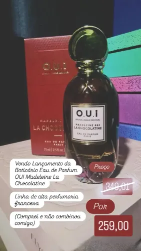 Perfume OUI Madeleine La Chocolatine Paris