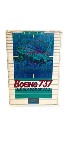 Msx Boeing 737 Simulador De Voo Box E Manual Completo