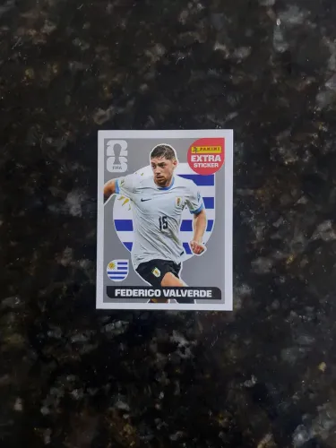 Figurinha Legend - Frederico Valverde prata 2026