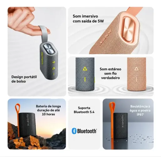 Caixa de som xiaomi pocket