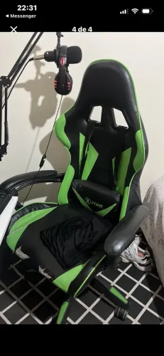 Pc gamer+ cadeira gamer + 2 monitores