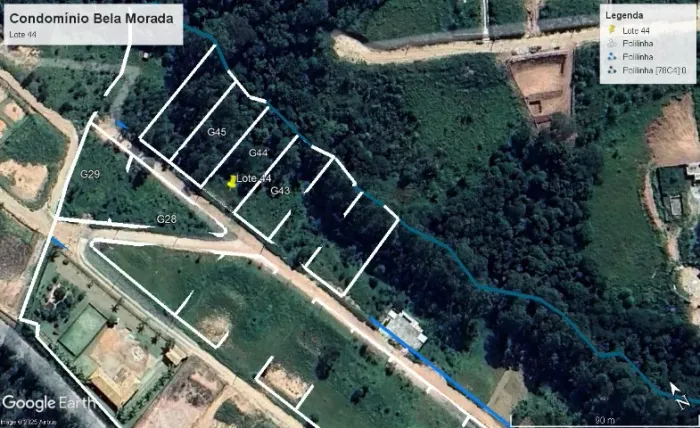 chácara de 1000,00m2 em condominio fechado em Mairinque - SP