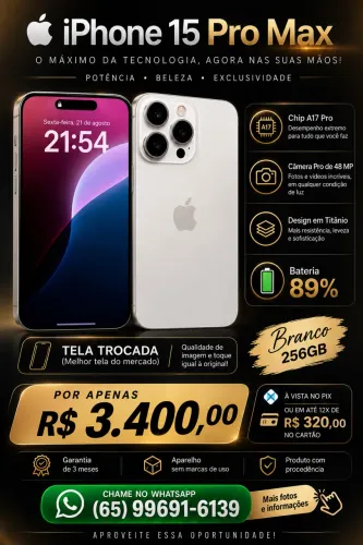 IPHONE 15 PRO MAX 256