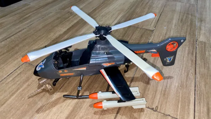 Helicóptero SkyFire Rambo - Glasslite