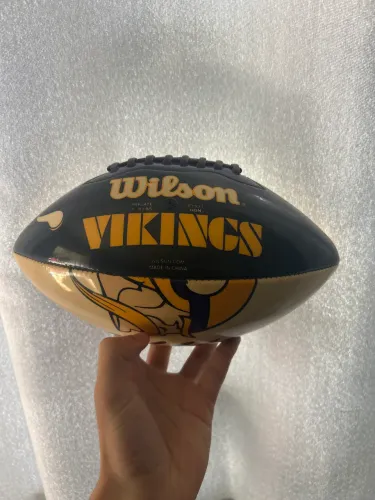 bola de futebol americano Wilson Minnesota Vikings NFL