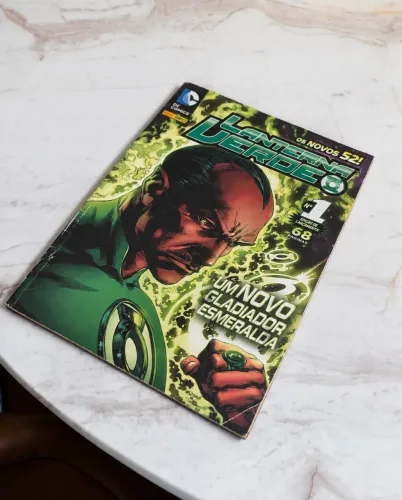HQ Lanterna Verde Nº 1 Os Novos 52 Panini 2012