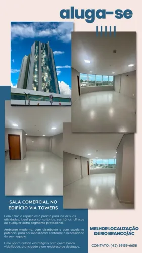 Aluga-se sala comercial | Rio Branco-AC