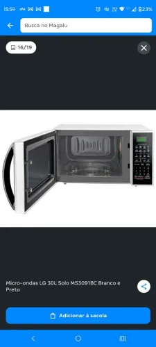 Micro-ondas Brastemp 32L Espelhado