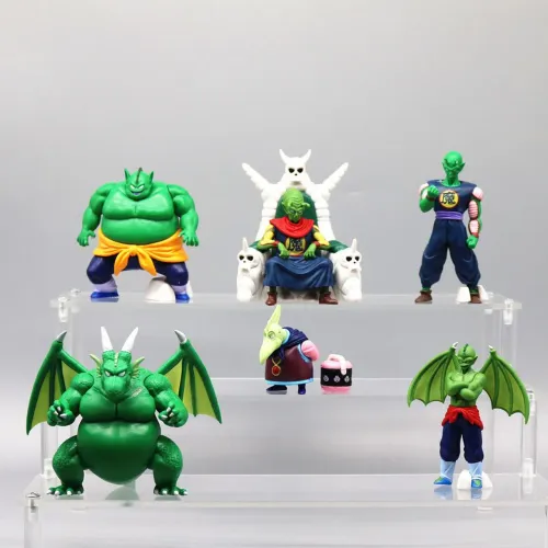 Bonecos Rei Piccolo Kit 6 Versões Dragon Ball Z Super Action Figure