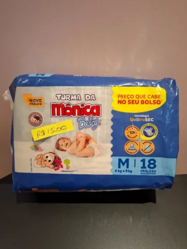 Fralda Turma da Mônica M