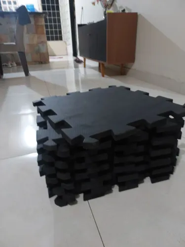 peça de tatame 50 cm x 50 cm tamanho total 3m²