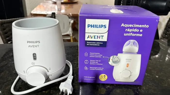 Aquecedor de Mamadeira e Alimentos Rápido Philips Avent SCF355