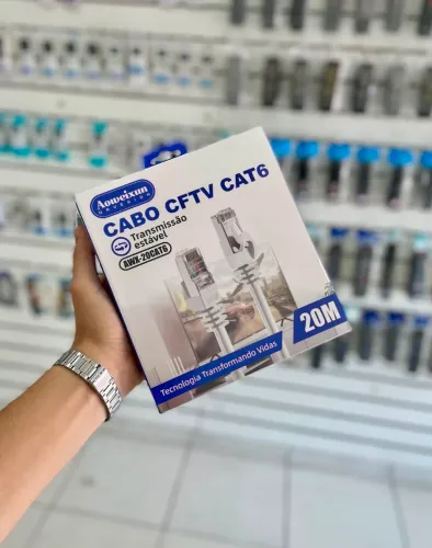 Cabo de rede cat6 - 20 metros (promoção)