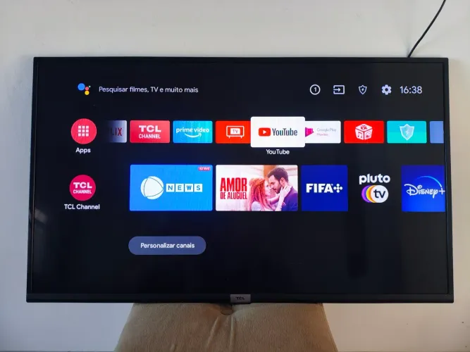 Tv 43 Tcl Smart Android - Passo Cartão